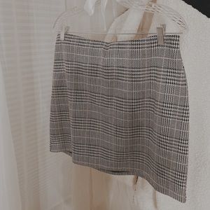 Short Plaid Skirt